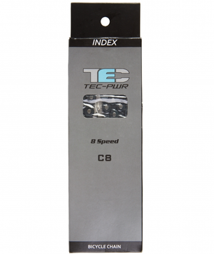Ланцюг TEC C-8 116 ланок 7-8шв + з'єднувач, сірий