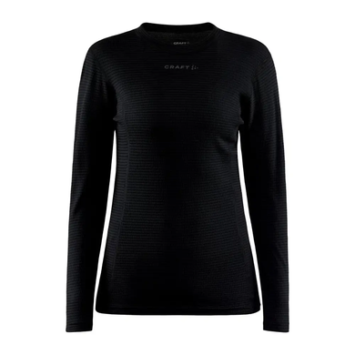 Термокофта женская Craft PRO Wool Extreme X LS Woman, чёрный, L