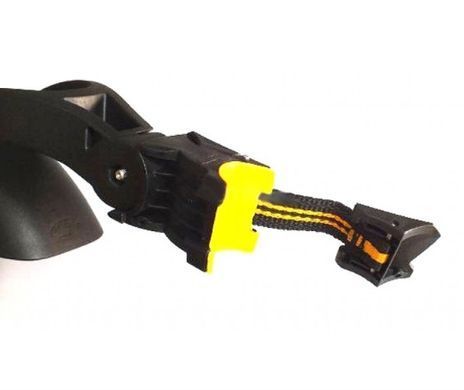 Крила Simpla Hammer 2 комплект, чорний з жовтим