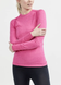 Термокофта женская Craft CORE Dry Active Comfort LS Woman, розовый, XS