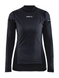 Лонгслив женский Craft Active Extreme X Wind LS Woman, чёрный, S