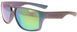Окуляри R2 MASTER aurora (TR90), лінза smoke (Polarized TAC), покриття ice green real-full revo, кат 3, коричневий