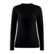 Термокофта женская Craft PRO Wool Extreme X LS Woman, чёрный, L