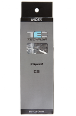 Ланцюг TEC C-9 116 ланок 9-швидкісний + з'єднувач, сірий