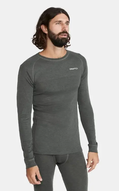 Термобілизна чоловіча Craft Core Wool Merino Set Man, зелений, XXL