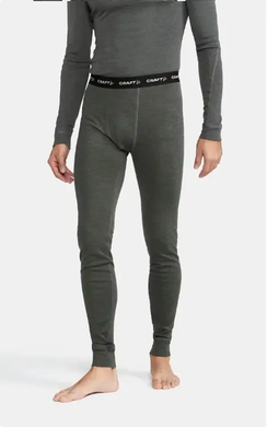 Термобілизна чоловіча Craft Core Wool Merino Set Man, зелений, XXL