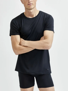 Футболка Craft CORE DRY Touch Tee Man, чорний, XXL