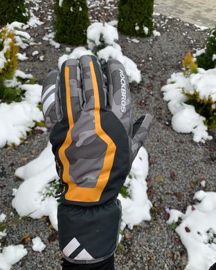 Зимові вело/мото рукавиці RockBros S233C, XL