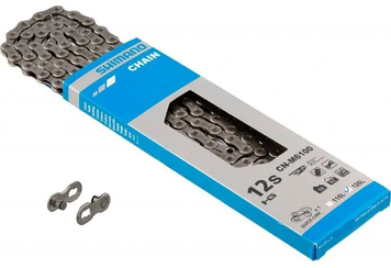 Ланцюг Shimano CN-M6100 DEORE, 126 лінків, 12s, +QUICK-LINK, сріблястий