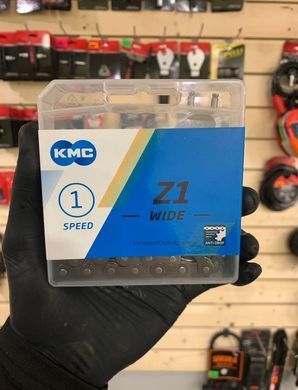 Ланцюг KMC Z1 Wide Brown 1/2 X 1/8 112 ланок з замком в боксі