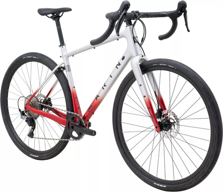 Велосипед 28" Marin Headlands 1 рама - 58см 2024 Gloss Chrome/Chrome Red/Black