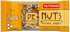 Батончик зерновий NUTREND De-Nuts (Кеш'ю + Мигдаль) 35 г