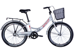 Велосипед 24" Formula SMART 2024, сріблястий