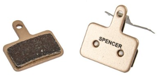 Гальмівні колодки Spencer для Shimano Deore металічні, бежевий