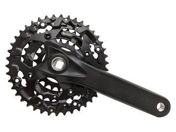 Комплект шатунов PROWHEEL BURNER-301-N 170mm, 22/32/42T, чёрный