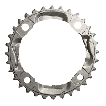 Звезда для шатунов Shimano Alivio M430-8 32T, серебристый