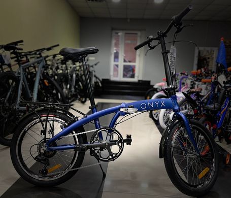 Велосипед 20" Dorozhnik ONYX 2022, One size, синій