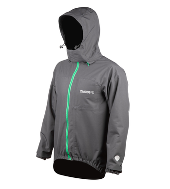 Дощовик ONRIDE Rainfall 20 reflective, сірий, XS