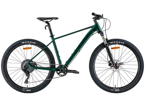 Велосипед 27.5" Leon XC-40 AM Hydraulic lock out HDD 2022, 18", зелений із чорним