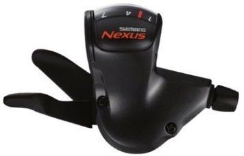 Шифтер Shimano SL-7S50 NEXUS RAPIDFIRE PLUS 7-швидк (рубашка, трос 2100мм), чорний