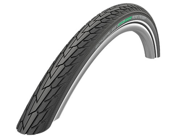 Покришка 28x1.40 (37-622) 700x35C Schwalbe ROAD CRUISER K-Guard Active B / B + RT HS484 GREEN 50EPI, чорний