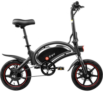 Электровелосипед 14" DYU D3F 250Вт 10А/год 36В, чёрный