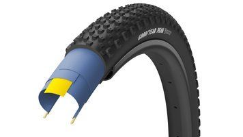 Покришка 700x40 (40-622) GoodYear PEAK tubeless complete, folding, 120tpi, чорний