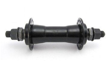 Втулка передня Quando KT-122F під V-brake 36H 140mm на гайках, чорний