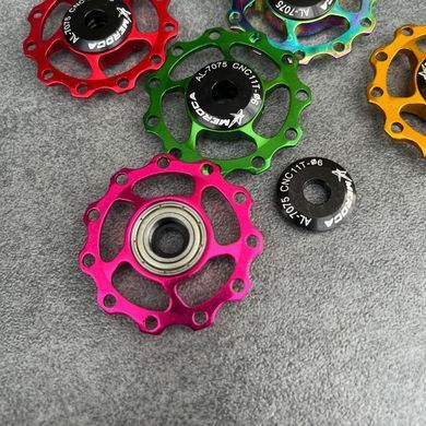 Ролик заднего переключателя Meroca CNC11T, золотой