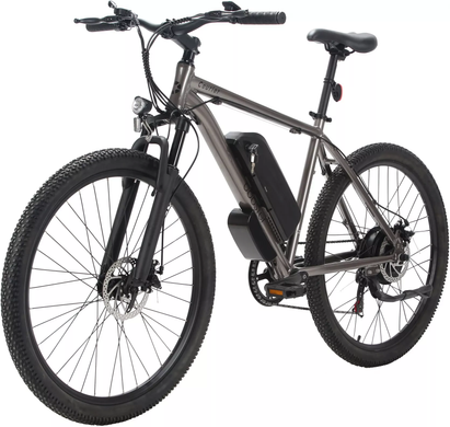 Электровелосипед 27,5'' Booster Courier 500W 13Ah 48V, серебристый