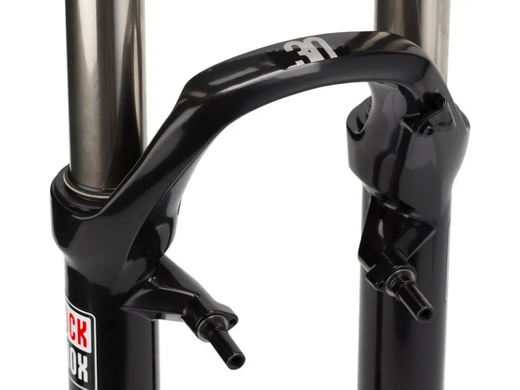 Вилка RockShox 30 Silver TK 26" Coil 100mm, чорний