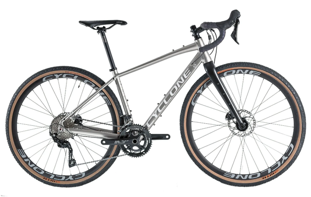 Велосипед 28" Cyclone GSX 2022, 52см, сірий