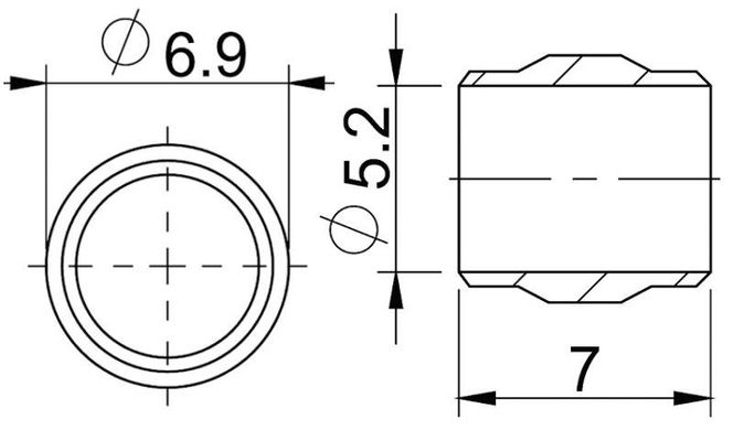 Оливка ProX для тормозов Sram, медь