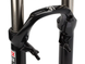 Вилка RockShox 30 Silver TK 26" Coil 100mm, чёрный