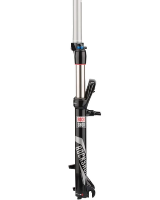 Вилка RockShox 30 Silver TK 26" Coil 100mm, манетка, чёрный