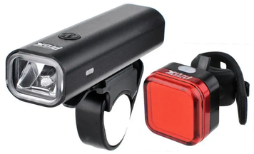 Комплект света ProX Aero F III + Apus Cob Led 40Lm USB, чёрный