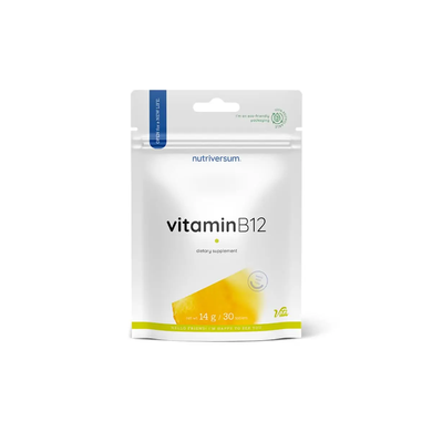 Вітамін Nutriversum VITAMIN B12, 30 таблеток