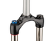 Вилка RockShox 30 Silver TK 26" Coil 100mm, манетка, чёрный