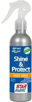 Полироль STARbluBike Shine Protect на основе воска для рамы, 250 мл