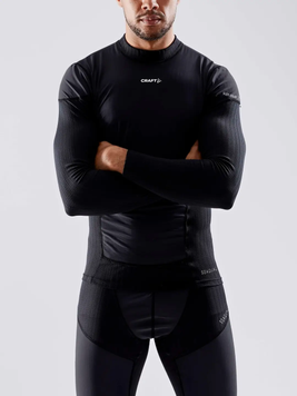 Термокофта чоловіча Craft Active Extreme X Wind LS Man, чорний, M