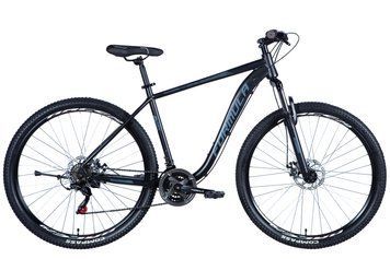 Велосипед 29" Formula KOZAK AM DD 2024, 19,5", черно-серый