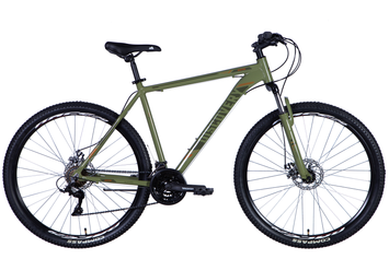 Велосипед 29" Discovery BASTION 2024, 21", хакі