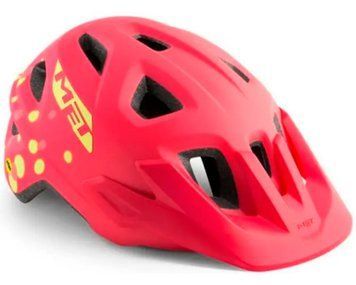 Шлем MET Eldar (MIPS) Coral Pink Polka Dots | Matt, UN