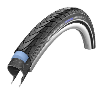 Покришка 28x1 1/2 (40-635) Schwalbe MARATHON PLUS Perf S-Guard TwinSkin B / B + RT HS440 EC, 67EPI, чорний