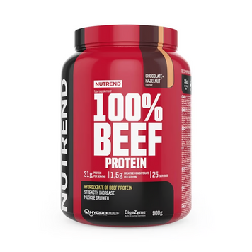 Протеїн Nutrend 100% Beef Protein (Шоколад + Лісовий горіх) 900 г