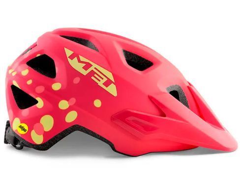 Шлем MET Eldar (MIPS) Coral Pink Polka Dots | Matt, UN