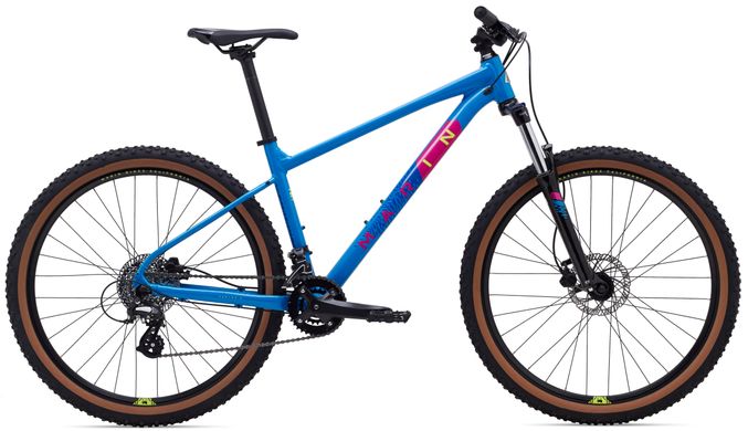 Велосипед 29" Marin BOBCAT TRAIL 3 рама - M 2024 Gloss Bright Blue/Dark Blue/Yellow/Magenta