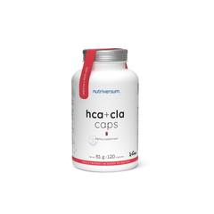 Добавка для контроля веса Nutriversum HCA+CLA CAPS, 120 капсул