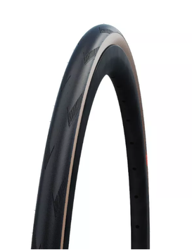 Покришка 28x1.20 700x30C (30-622) Schwalbe PRO ONE Evo, Super Race, V-Guard, Чорний з коричневим