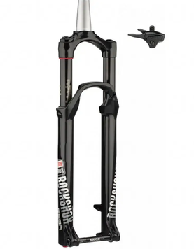 Вилка RockShox Reba RL 29" 15x100 100mm SoloAir, манетка, чорний